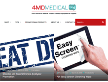 Tablet Screenshot of blog.4mdmedical.com